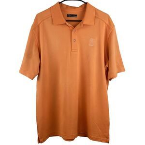 LPGA Polo Shirt Calloway Short Sleeve Mens Large Orange